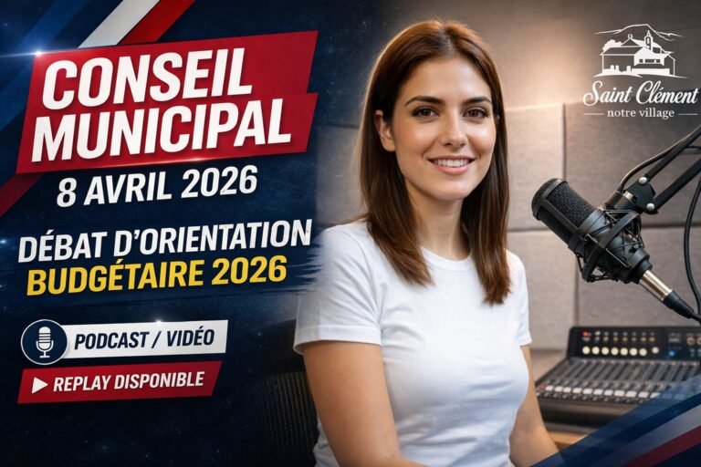 Conseil municipal du 8 avril 2026