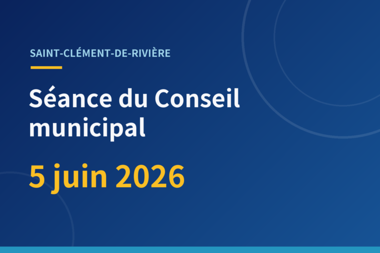 Conseil municipal du 5 juin 2026