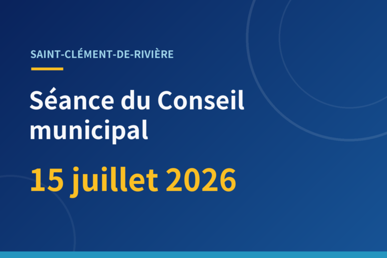 Conseil municipal du 15 juillet 2026